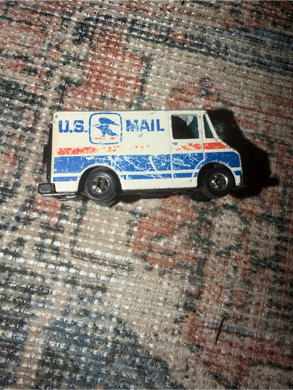 Hot Wheels Vintage 1976 U.S. Mail Truck Postal Van 1:64 die cast HONG KONG